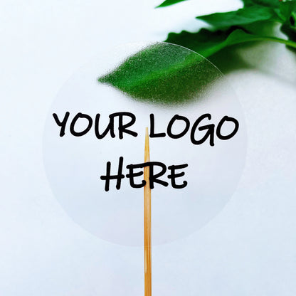 1000 PCS Stickers Customize Logo Label Personalized Packaging Labels