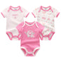 3 Pcs Baby Boy Jumpsuits, Bodysuit 100%Cotton