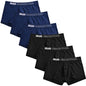 6pcs Men Boxer Briefs Shorts Underwear