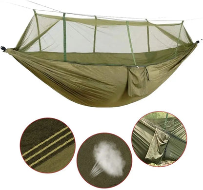 2 Person Camping Garden Hammock With Mosquito
