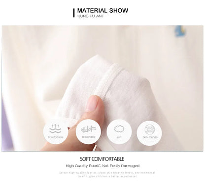 Cotton Long Sleeved Casual Cartoon Dinosaur