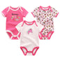 3 Pcs Baby Boy Jumpsuits, Bodysuit 100%Cotton
