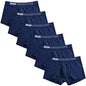 6pcs Men Boxer Briefs Shorts Underwear