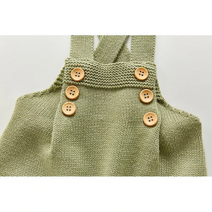 Boy/Girl Sleeveless Knit Children Rompers