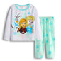Princess Anna Elsa Cartoon Long Sleeve Pajamas