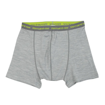 100% Merino Wool Boxer Briefs Men Underwear Breathable