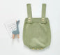 Boy/Girl Sleeveless Knit Children Rompers