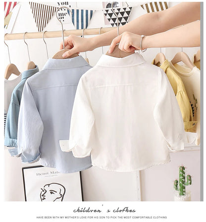 Cotton Long Sleeved Casual Cartoon Dinosaur