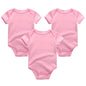 3 Pcs Baby Boy Jumpsuits, Bodysuit 100%Cotton