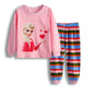 Princess Anna Elsa Cartoon Long Sleeve Pajamas