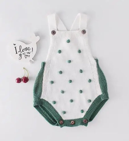 Knitted Baby Romper Newborn Clothes Long Sleeve