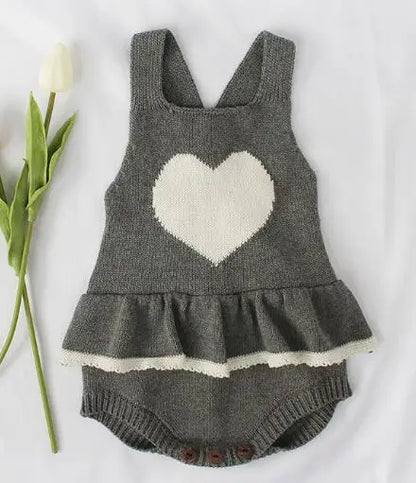Knitted Baby Romper Newborn Clothes Long Sleeve