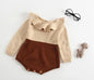 Knitted Baby Romper Newborn Clothes Long Sleeve