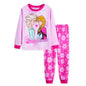 Princess Anna Elsa Cartoon Long Sleeve Pajamas