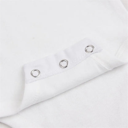 3PCS Boy/Girl Cotton Long Sleeve White Baby Onesie