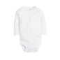 3PCS Boy/Girl Cotton Long Sleeve White Baby Onesie