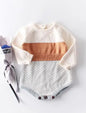 Knitted Baby Romper Newborn Clothes Long Sleeve