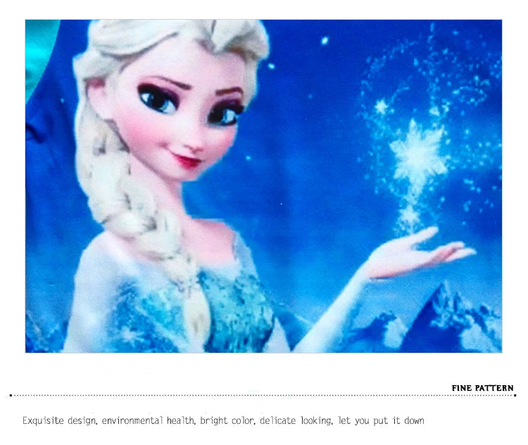 Princess Anna Elsa Cartoon Long Sleeve Pajamas