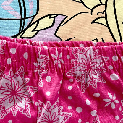 Princess Anna Elsa Cartoon Long Sleeve Pajamas
