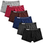 6pcs Men Boxer Briefs Shorts Underwear
