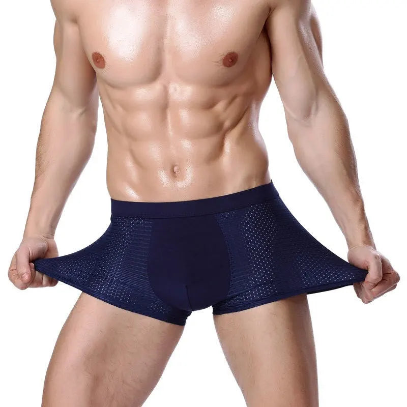 4pcs Large Sizes Boxer Men Underwear