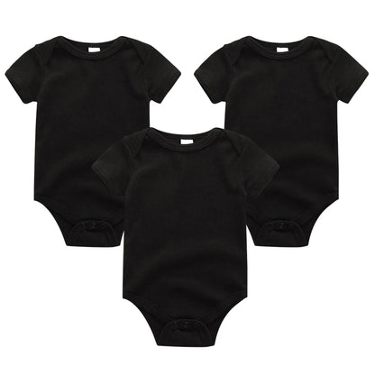 3 Pcs Baby Boy Jumpsuits, Bodysuit 100%Cotton