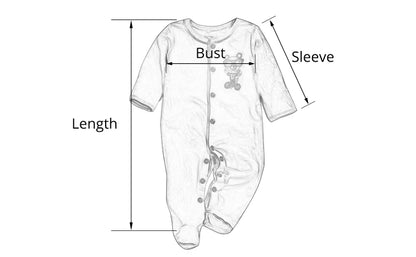100% Cotton 3 Pcs Boys/Girls Romper Pajamas Jumpsuit