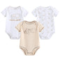 3 Pcs Baby Boy Jumpsuits, Bodysuit 100%Cotton