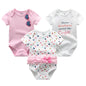 3 Pcs Baby Boy Jumpsuits, Bodysuit 100%Cotton