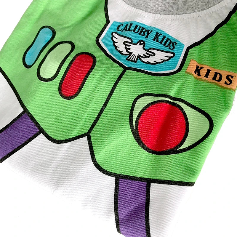 2 Pcs Boys Cars Pajamas Sleepwear