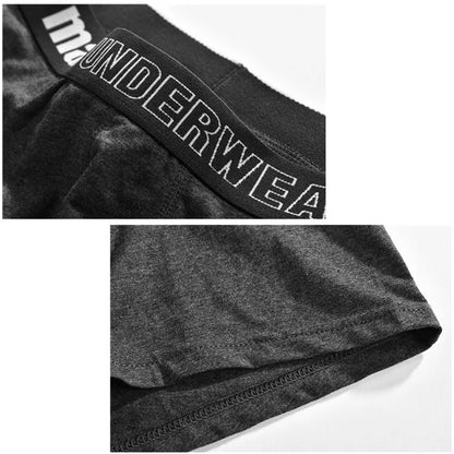 6pcs Men Boxer Briefs Shorts Underwear