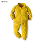 Infant Baby Boy Casual Striped Zipper Tracksuit