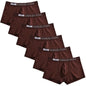 6pcs Men Boxer Briefs Shorts Underwear