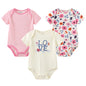3 Pcs Baby Boy Jumpsuits, Bodysuit 100%Cotton