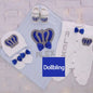 5 Pcs Girl/Boy Hospital Exit Newborn Bling Outfits