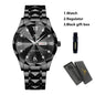 Diamond Luxury Night Glow Double Calendar Quartz