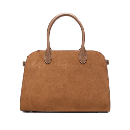 Hifashion Suede Genuine Leather Tote For Women