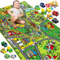Carpet Playmat w/ 12 Cars Pull-Back Vehicle