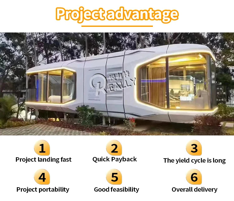 Innovative Space Capsule High Quality Luxury House