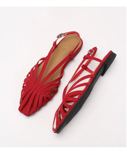 Flat Sandals Large Size Designer Shoes Summer