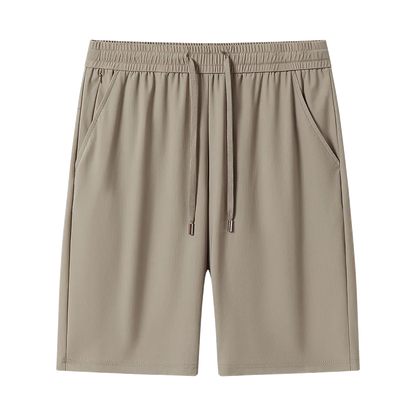 Silk Shorts Knee Length Bermuda Quick Dry