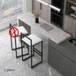 Modern Simple Bar Chair Nordic Designer Minimalist