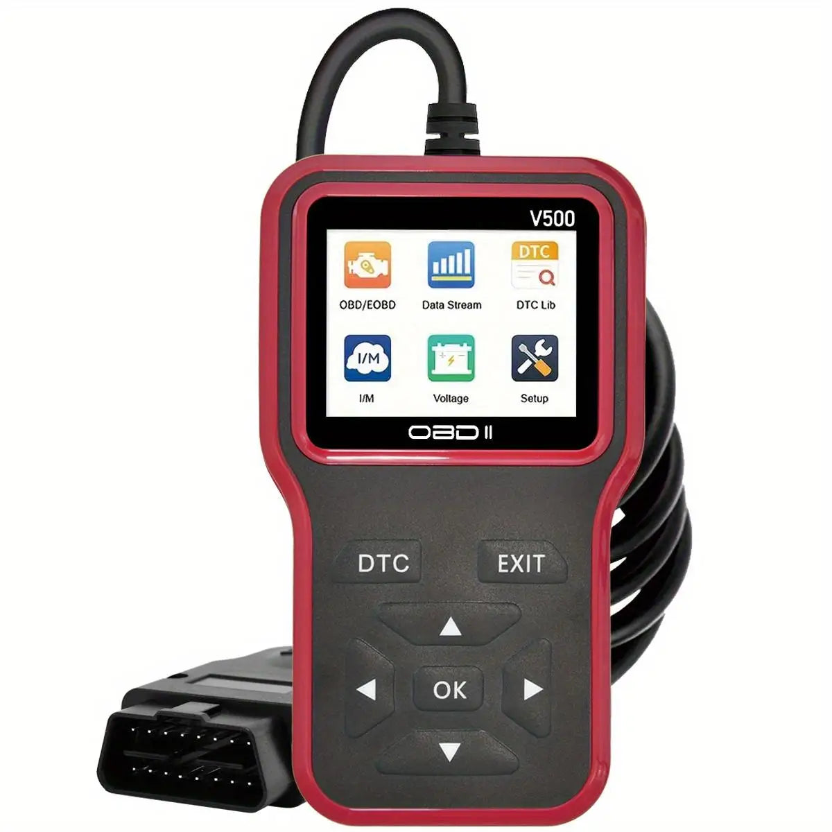 Scanner Diagnostic Tool Code Reader, Voltage Tester