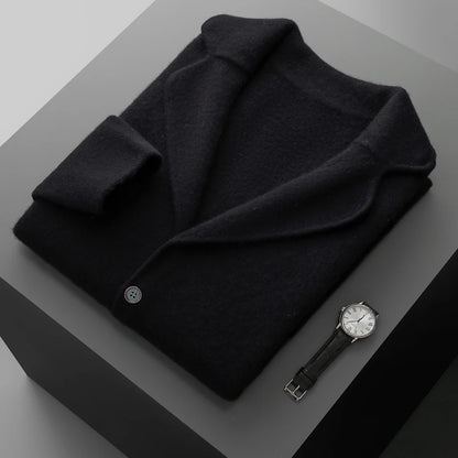 Men's Cashmere Knitted Cardigan Casual Jacket Top