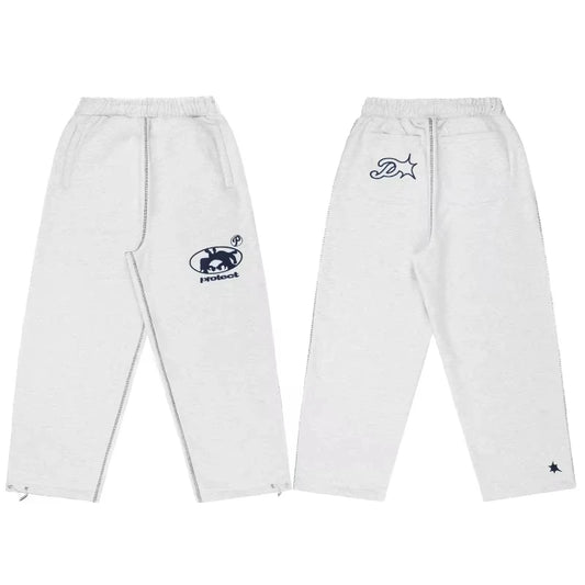 Man Long Pants Cargo Streetwear Joggers