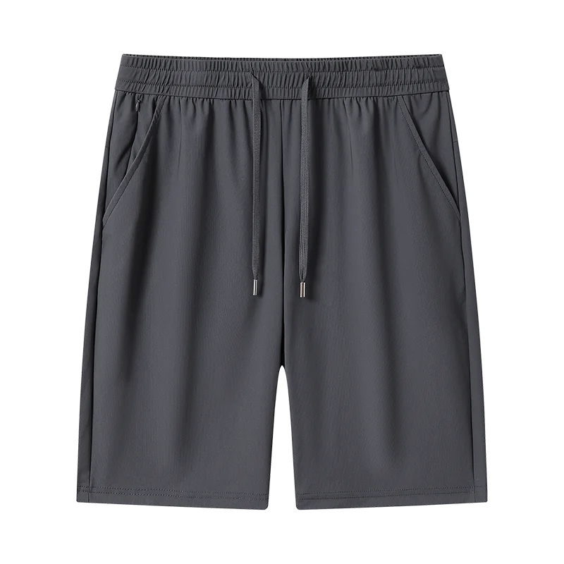 Silk Shorts Knee Length Bermuda Quick Dry