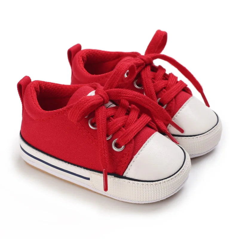 Baby Boy/Girls Canvas Shoes Non-slip Rubber Sole