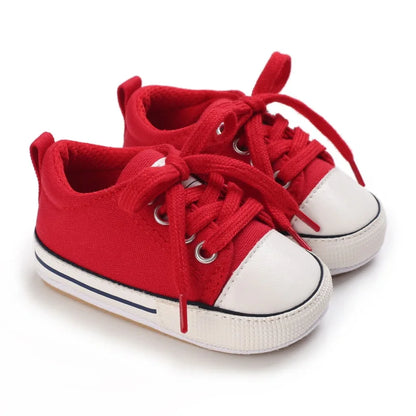 Baby Boy/Girls Canvas Shoes Non-slip Rubber Sole