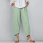 Women Sweatpants Joggers Women Cotton Linen Casual