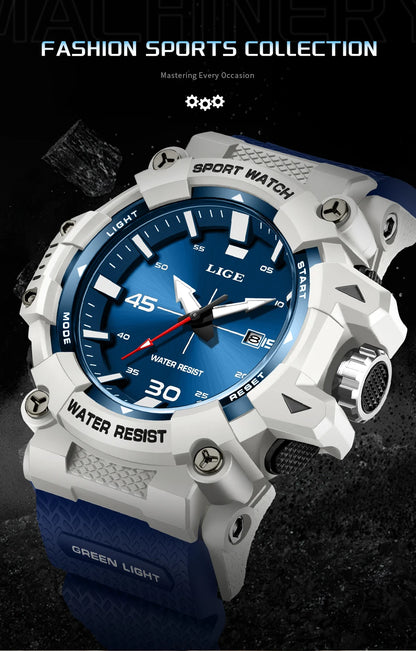 Male Fashion Sport Waterproof Quartz Wristwatches